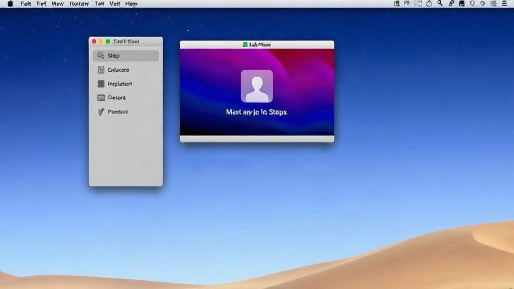 Настройка Mac для новичков: первые шаги без лишней суеты